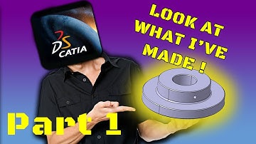 CATIA V5 Beginner Tutorial - Part Body Basics (Part 1)