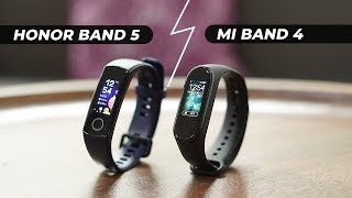 Honor Band 5 vs Mi Band 4: Best Budget Fitness Band?