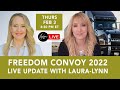 Truckers convoy  live with lauralynn tyler thompson to give an update