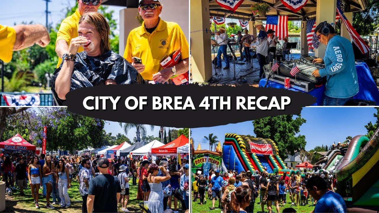 City of Brea Community 4th of July Celebration Event at City Hall Park
