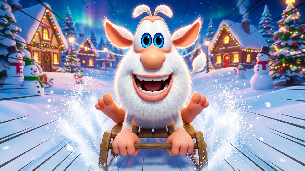 Booba ☃️ Weihnachtsferien 🏂 Cartoons für Kinder