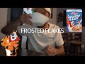 Eating a bowl of Frosted Flakes | ASMR?