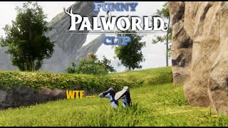 Funny Palworld Death! Hilarious clip. (I WENT FLYING)