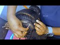Quick and simple needle  cornrows for kids  best if cant cornrow