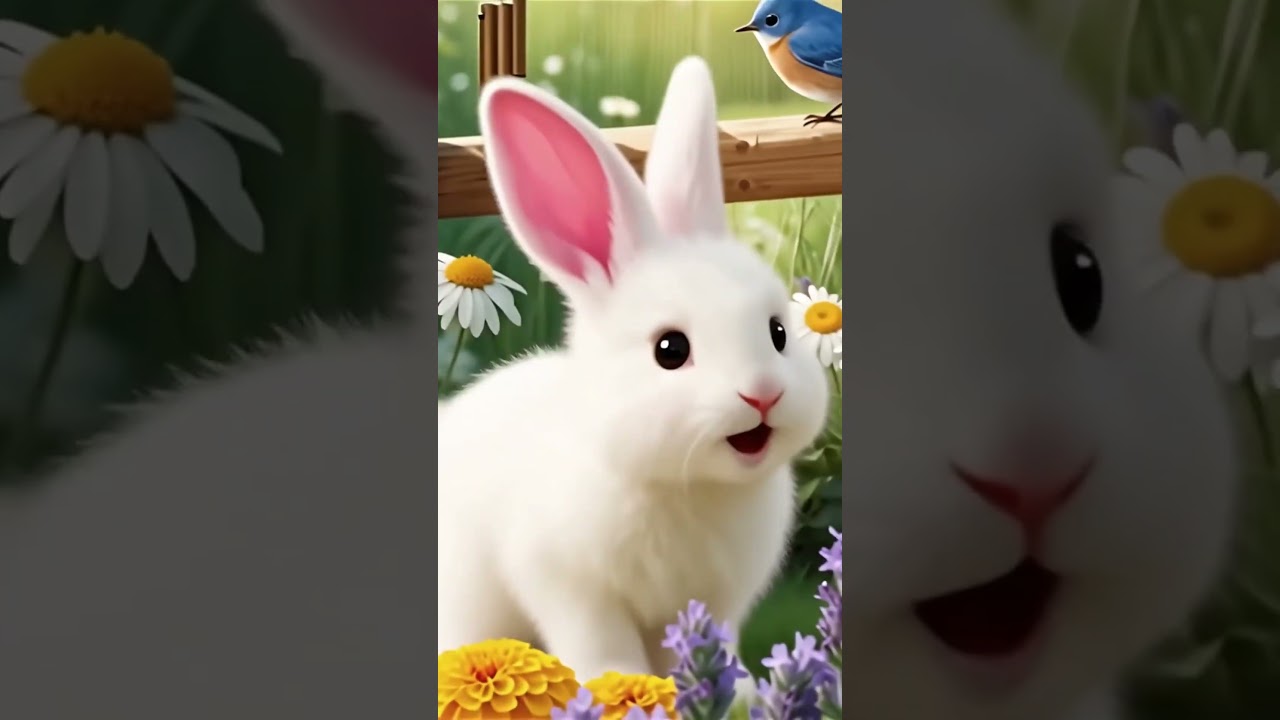 🐰 Baby Bunny Lost His Shoe! | Fun Nursery Rhyme #shorts