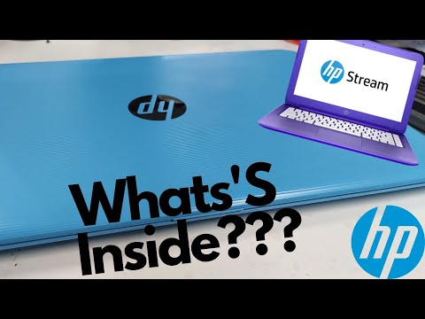 Hp Stream 14 Dissasembly teardown  - what's inside ?