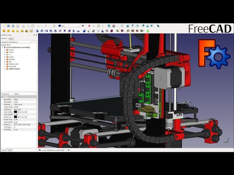 ÜCRETSİZ 3 Boyutlu Tasarım Programı Freecad | Parça çiz, Teknik resim al, montaj yap biraz farkla :)