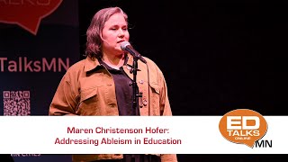 EDTalks: Addressing Ableism in Education