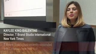 FIPP speaks to Kaylee King-Balentine, director of T Brand Studio, New York Times
