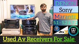 Used Av Receivers For Sale| Denon | Sony | Marantz | Yamaha