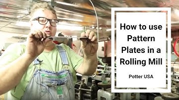 How to use Pattern Plates in a Rolling Mill