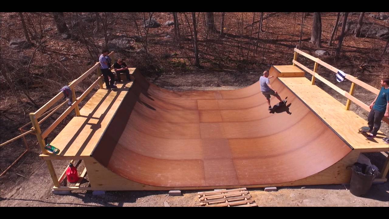 backyard mini ramp