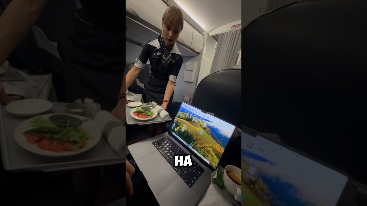 Стюардесса такого не ожидала #shortsvideo #бизнес #продажи