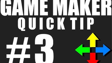 [Game Maker] Quick Tips #3 - Top Down Movement (No X,Y)