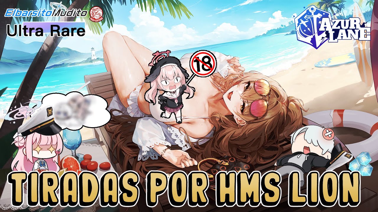 COMO QUE LION TIENE VERSION WAIFU? - Tiradas por HMS LION - Azur Lane en Español