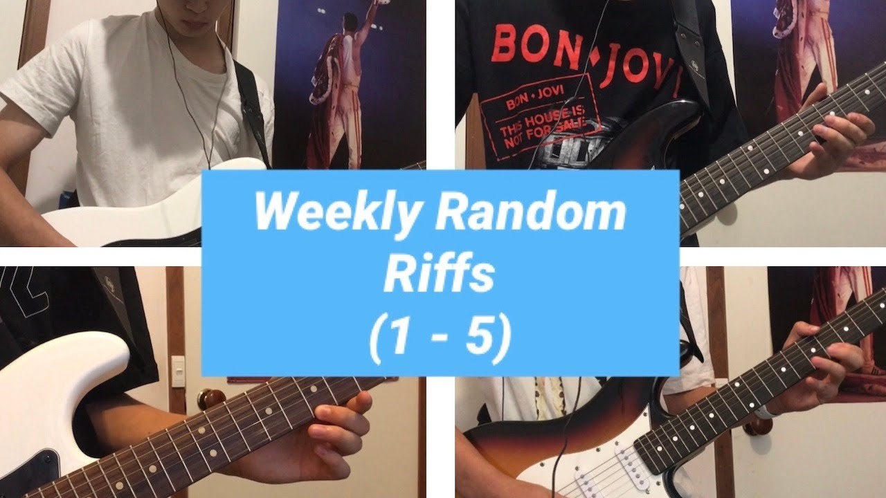 Weekly Random Riffs Compilation (1 - 5)