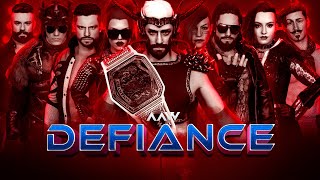 AAW Defiance FULL SHOW - CAW EFED Wrestling Show on WWE2K23