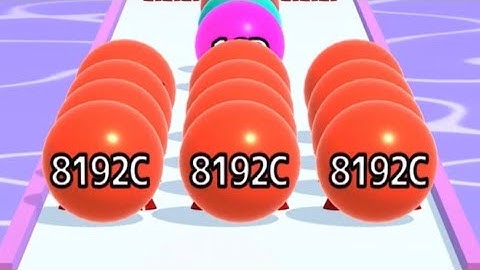 Ball Run 2048🔴 VS Infinity mode ♾️ All levels gameplay walkthrough android, iOS new update