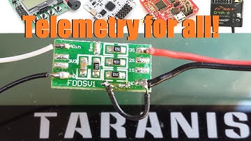 FBVS-01, D4R-II, and the Taranis - Setting up Telemetry
