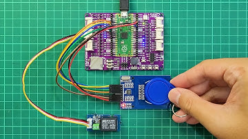 Interface reader RFid model RC522 guna Maker Pi Pico dan CircuitPython