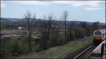 DBS Management Train Passing Swinton with....