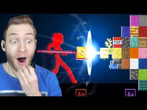 Not Everyone Made It Out! Reacting To Animation Vs Minecraft Ep.33 Lucky Block Staff - Alan Becker