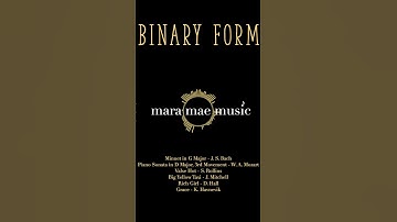 Binary Form #musictheory #jazz #music #musicteacher