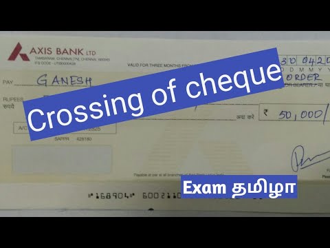 Cross Cheque