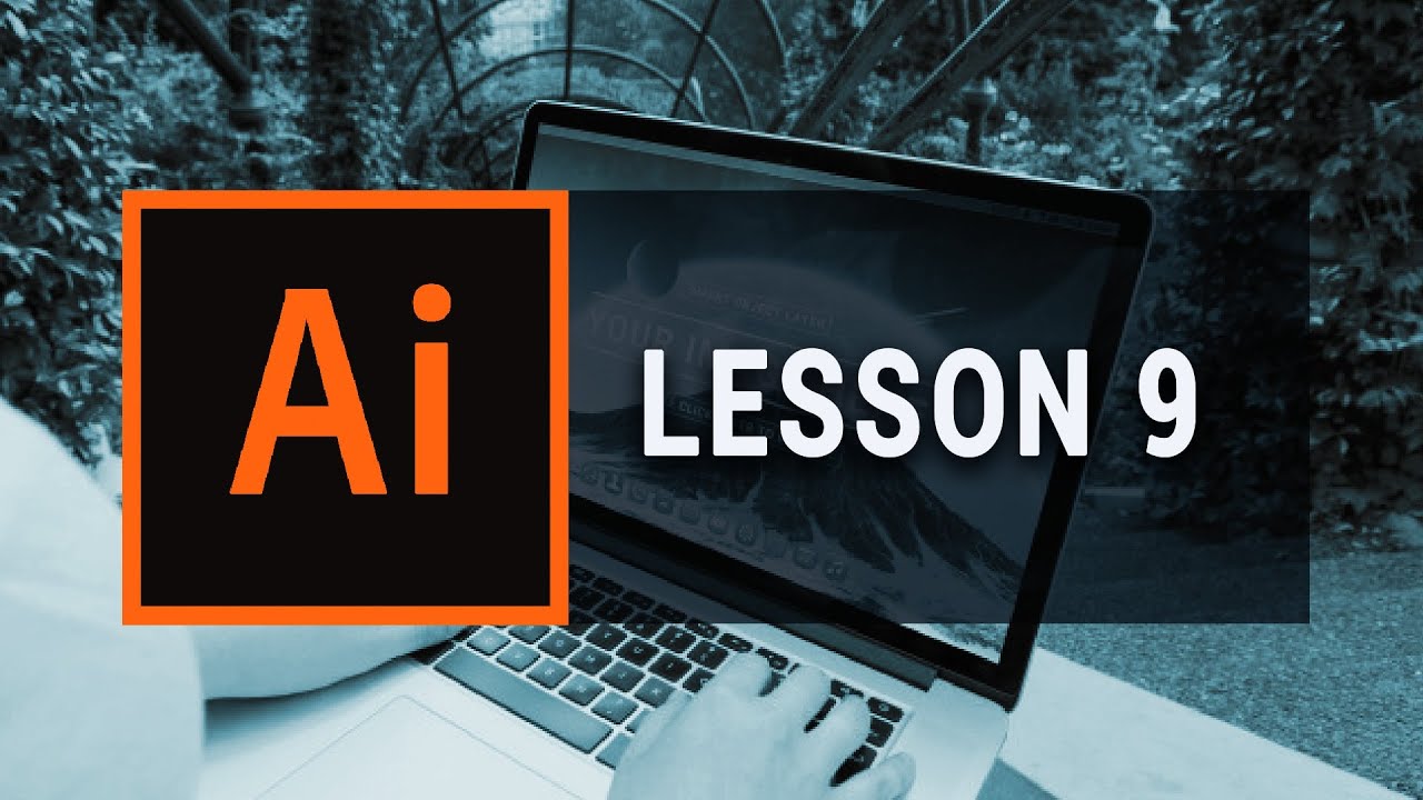 Adobe Illustrator CS6 CC Tutorial: Using a Template [LESSON 9]