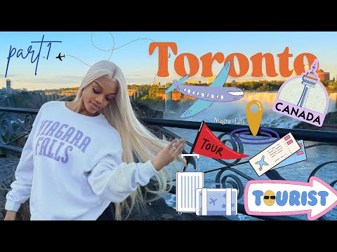 DIANA IN TORONTO 🇨🇦- Fly *13 hrs* with me to Canada, Touring Toronto, Broke my NOSE at Niagra Falls!