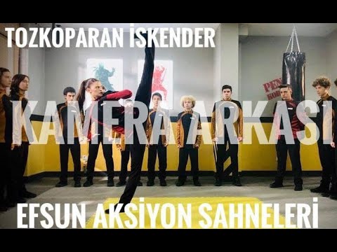 Tozkoparan İskender Setinde Efsun İle Aksiyonlu Kamera Arkası