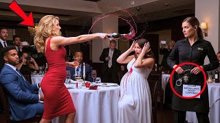 Mistress THROWS Drink at Pregnant Wife—Millionaire Doesn't Know Waitress Is Her DEA Sister!