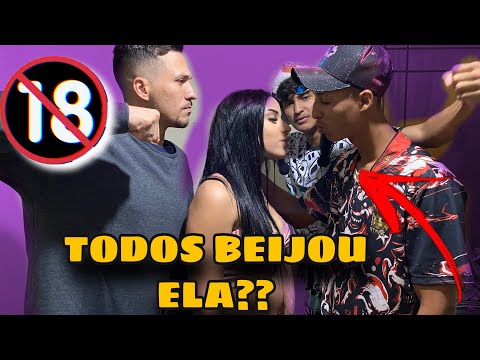 TODOS MORADORES DEU EM CIMA DA VISITANTE🥵😱//EITA