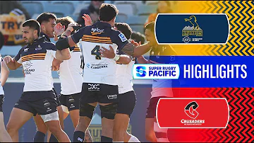 HIGHLIGHTS | BRUMBIES v CRUSADERS | Super Rugby Pacific 2024 | Round 13