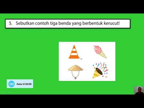 Video: Apa yang berbentuk kerucut?