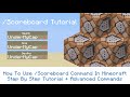  how to use scoreboard command in minecraft step by step tutorial 