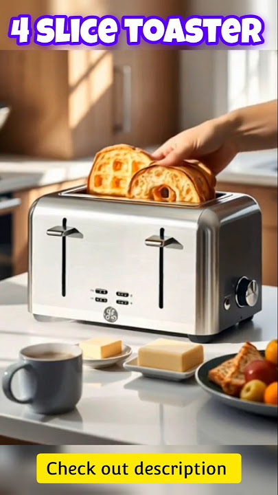 4 slice toaster #shorts #toaster #toasteroven #kitchen