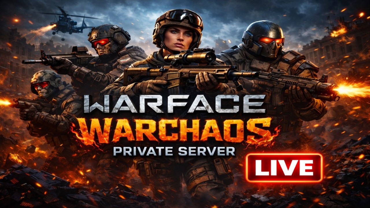 WARFACE WARCHAOS 003 - BORA TENTAR BRINCAR UM POUCO!!!!! WARFACE NÃO VAI MORRER!!!!