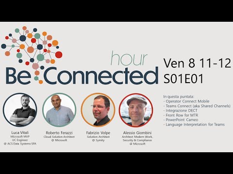 BeConnected hour Linkedin Live streaming - Track COM - S01EP01