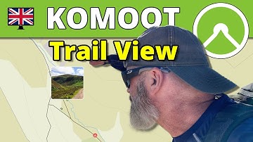 New Komoot feature trail view introduced
