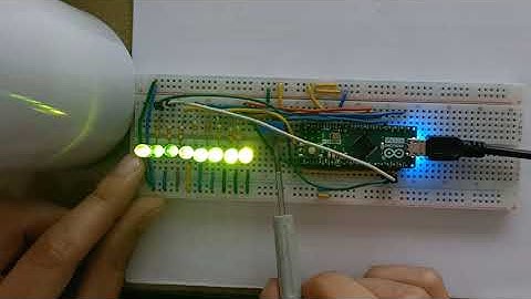 Conversor Analógico - Digital con Arduino Micro.