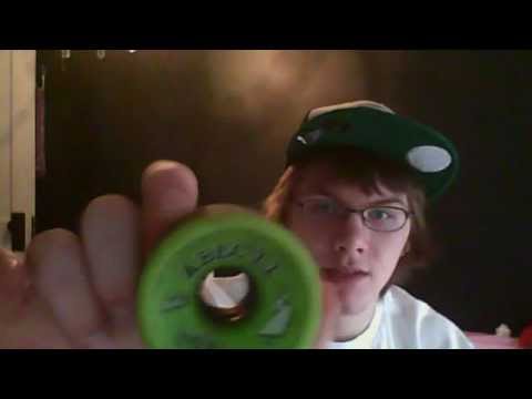 abec 11 zigzag 80A lime review - YouTube