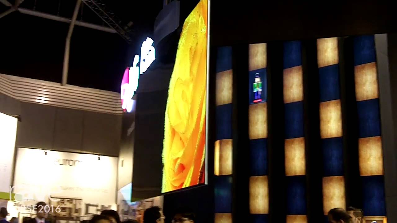 ISE 2016: LG Shows Dual View Ceiling and Wall Mount Solution for OLED ...