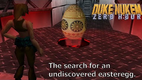 Possible Easter Egg in Duke Nukem Zero Hour?