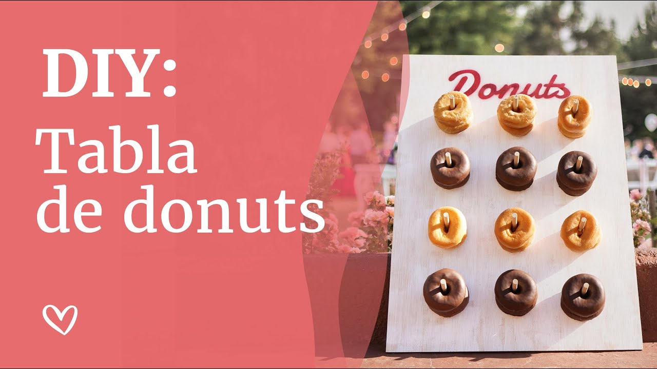 DIY: Tabla de Donuts 🍩