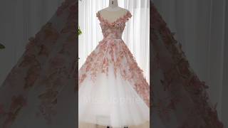 Making a cap sleeves butterfly’s blush midi dress #sewing #fashion #creative #dress #gown