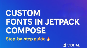 How To Add Custom Font In JetPack Compose In Hindi | Google Font in jetpack compose |JetPack Compose