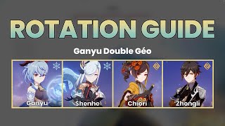 ROTATION GUIDE - Ganyu, Shenhe, Chiori, Zhongli | Genshin Impact