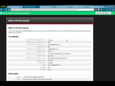 How to make WordPress rely to a SAML endpoing with SimpleSAMLphp