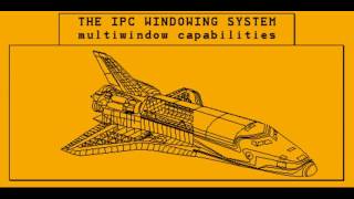 MAME showcase: HP Integral PC - portable UNIX workstation (1985) - sales demo disk